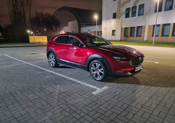 samochody osobowe Mazda CX-30 cena 114000 przebieg: 41000, rok produkcji 2019 z Warszawa